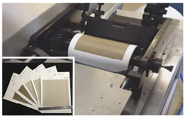 gravure printing machine inset images